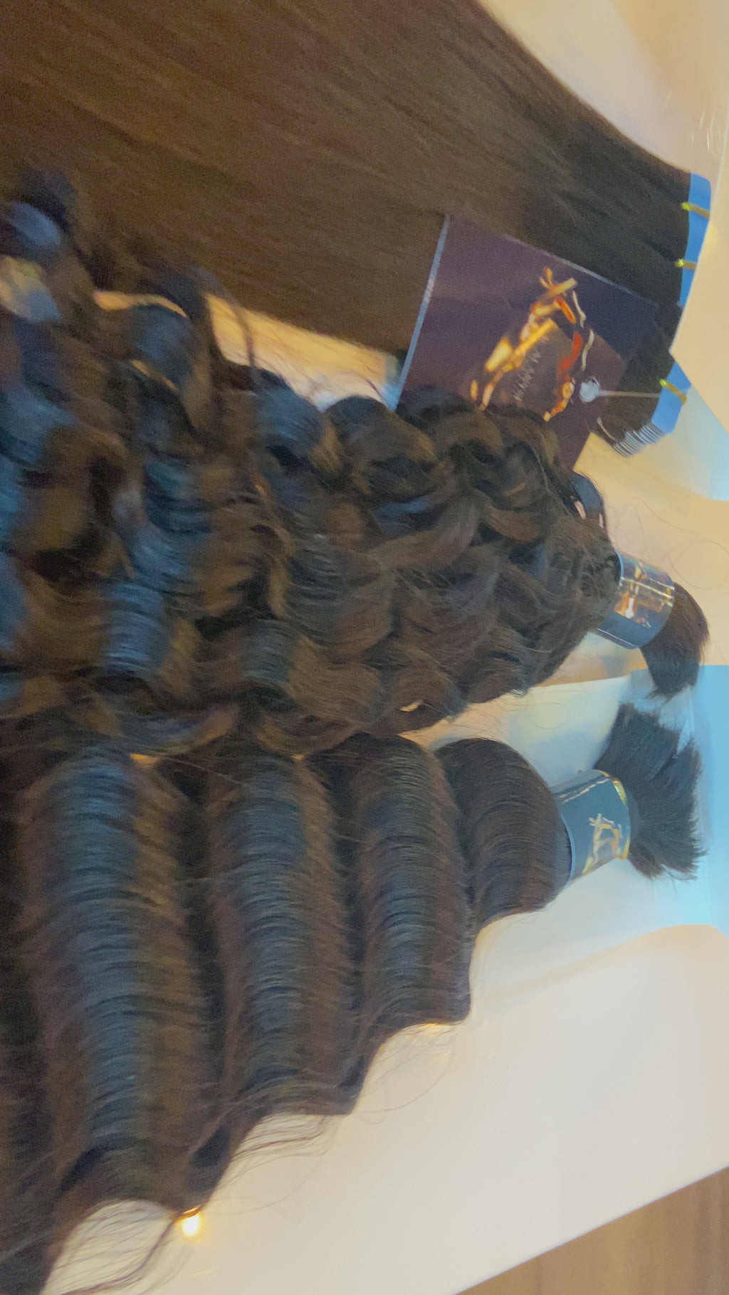 Human Hair Crochet- Deep wave