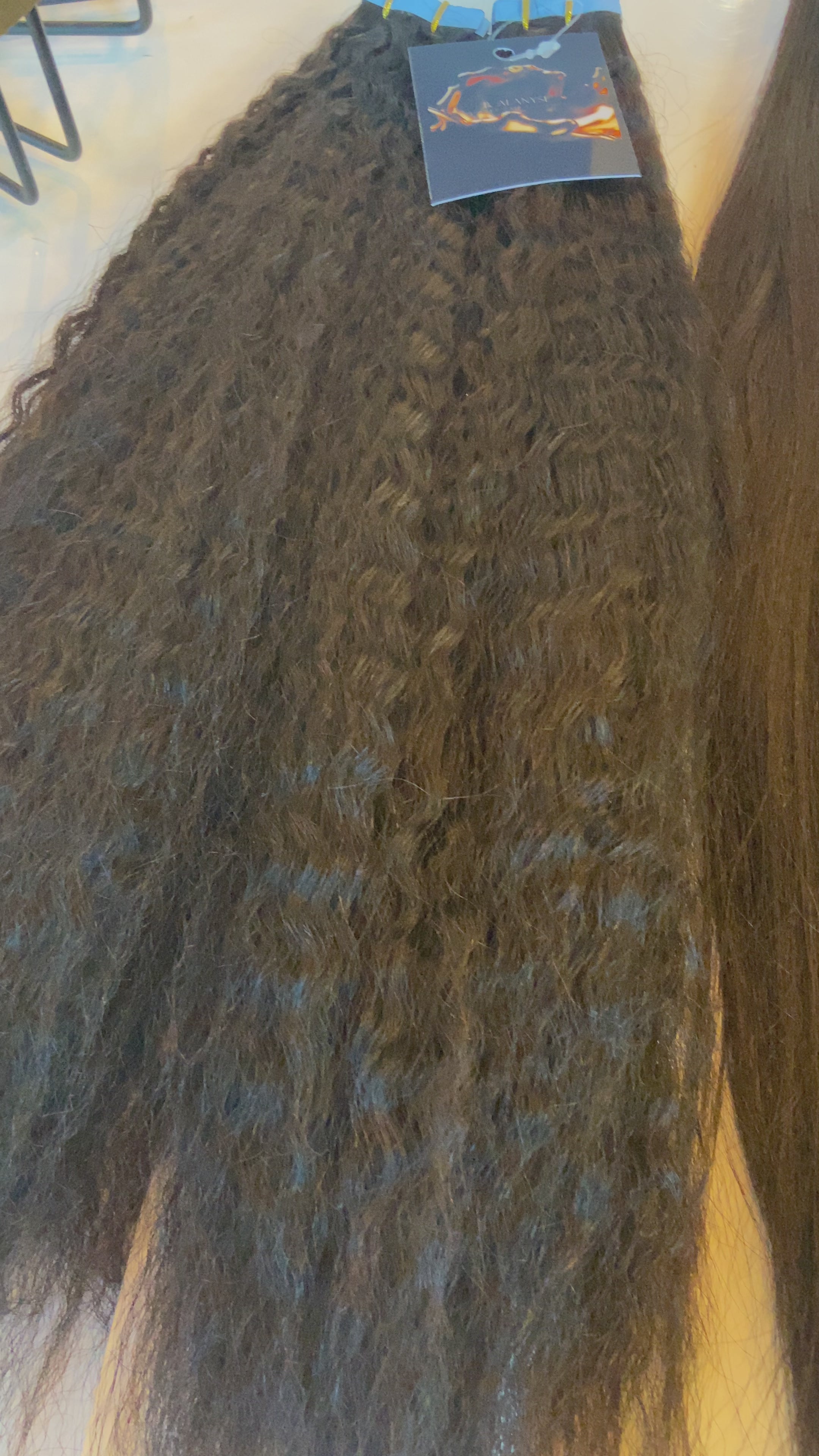 Kinky Straight Tape-In Extensions | Humidity-Resistant Texture
